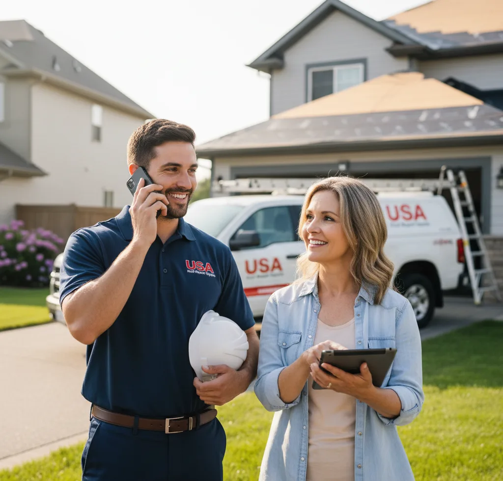 USA Roof Repair Experts customer support in Cherry Log