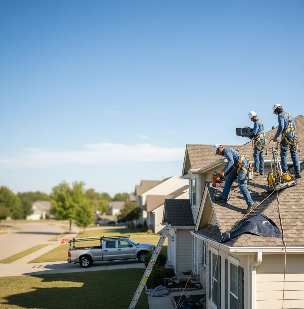 Roof Repair in Cherry Log